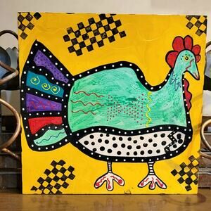 Chicken Wall Art or Platter